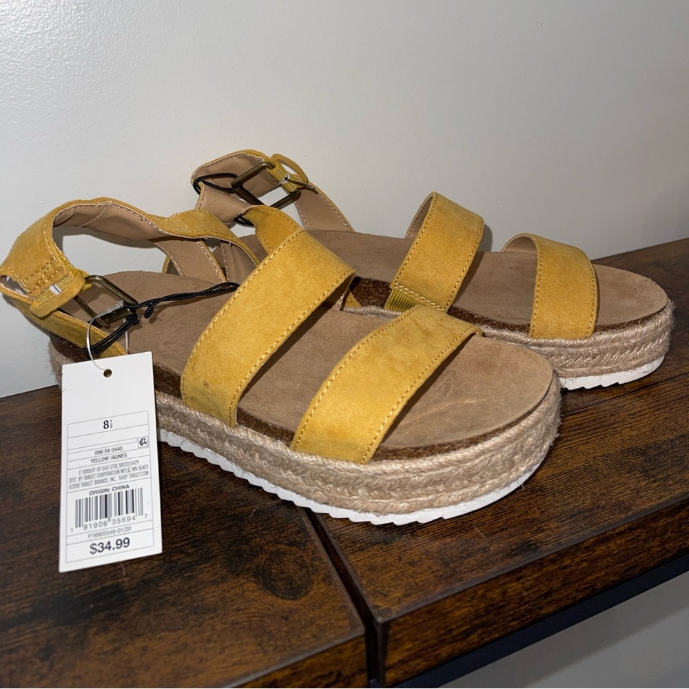 Yellow Espadrilles